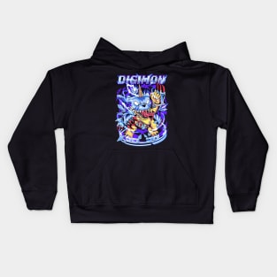 Beast Gabumon Digital Monster Kids Hoodie